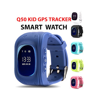GPS Tracker Smart Watch for Kid's Location + Communication Q50