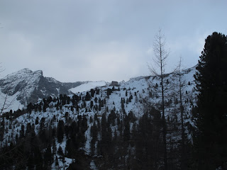 Endlich ist die Hütte wieder in Sicht