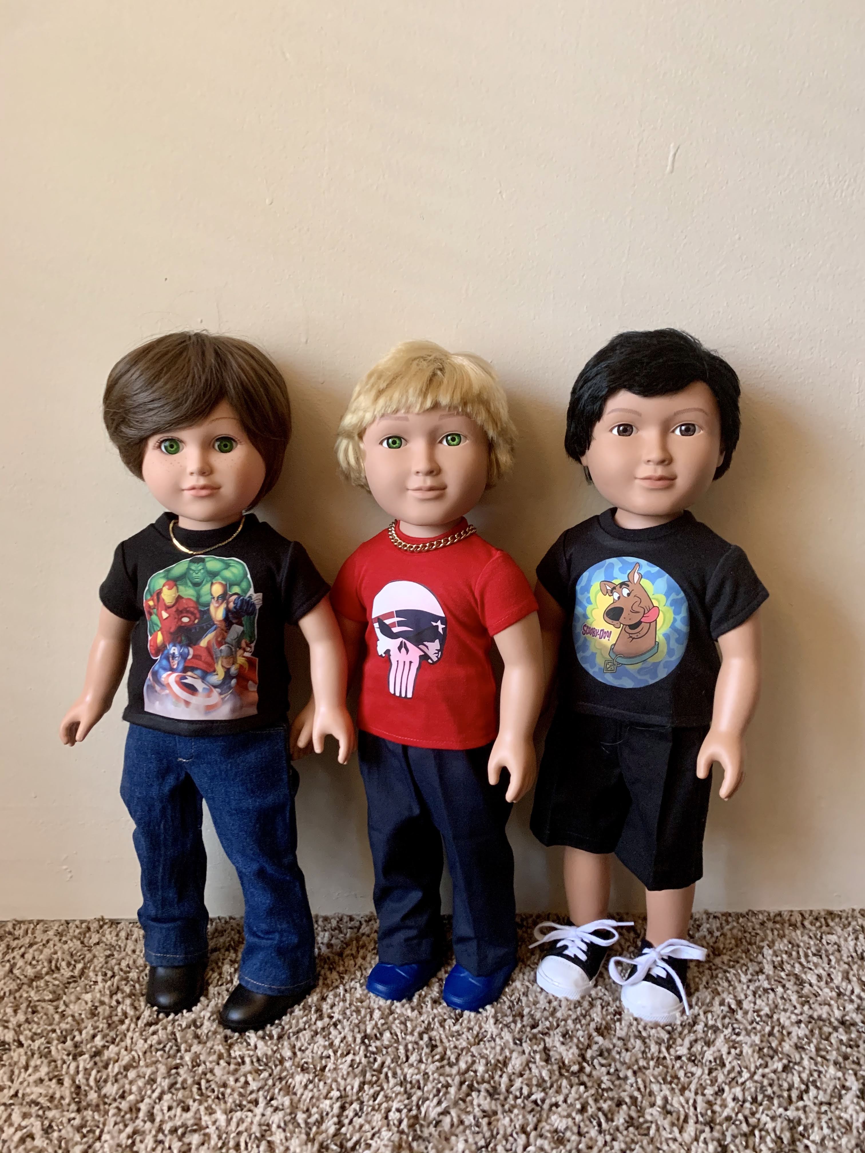 PennilessCaucasianRubbish American Doll Adventures Boy Doll Outfit