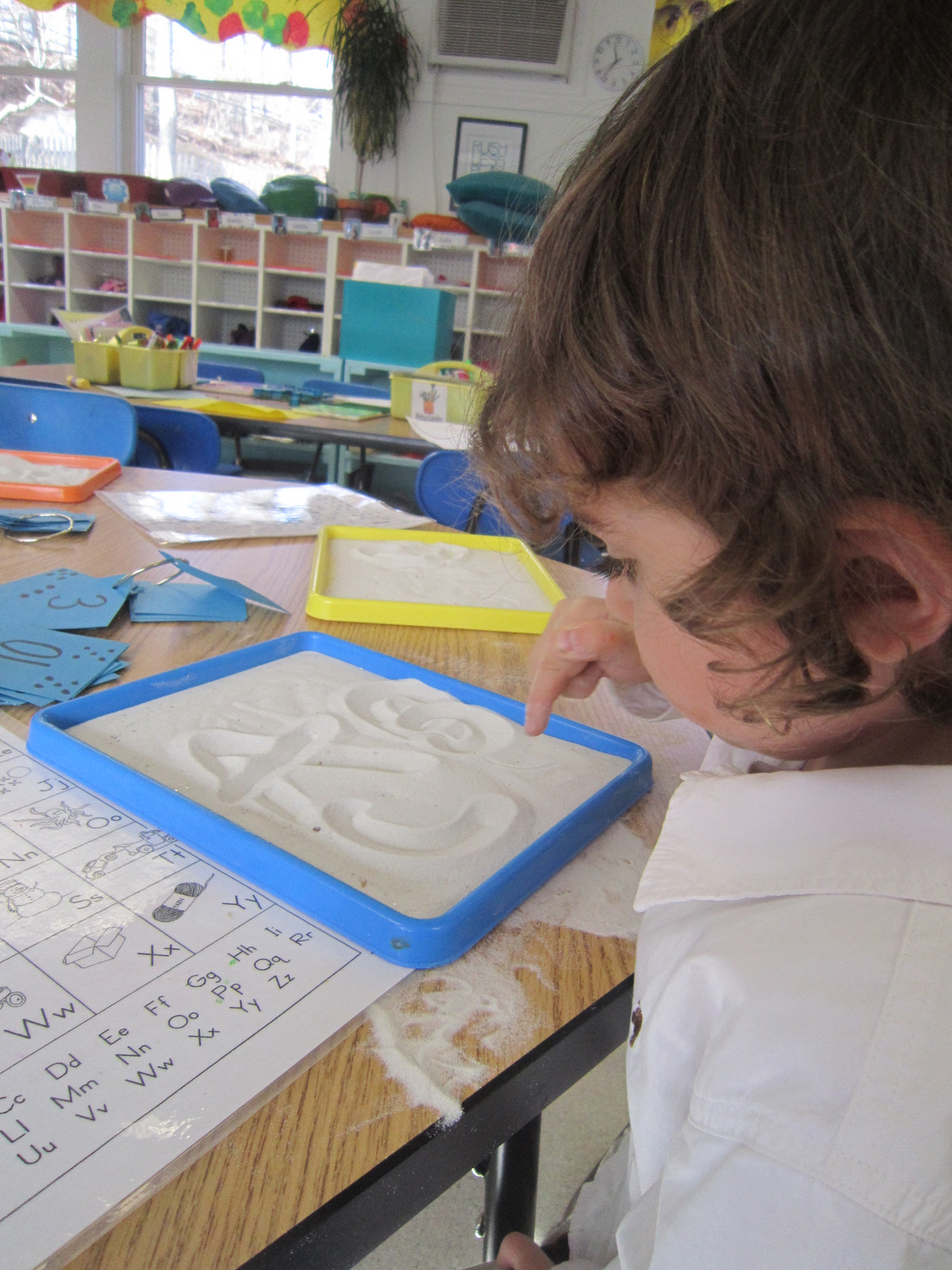 Playfully Learning Sand Tray Writing