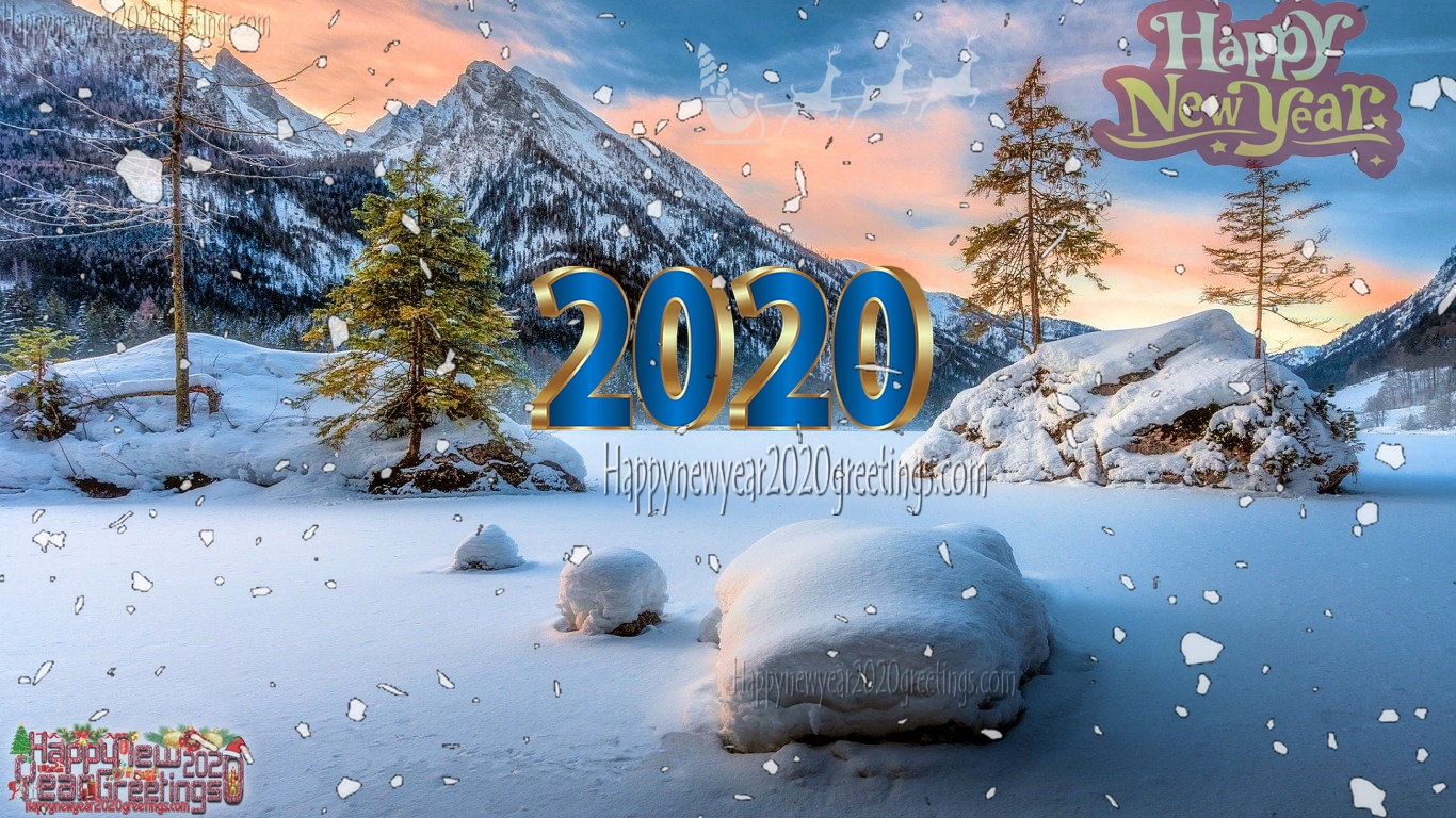 Happy New Year 2020 Nature Wallpapers Download Free Happy New