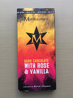 Montezuma's Dark Chocolate with Rose & Vanilla Bar