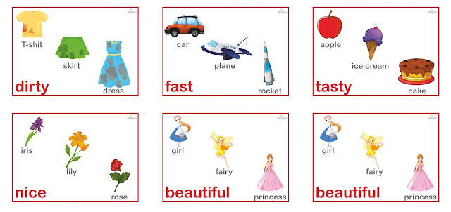 Grammar Adjectives Flashcards