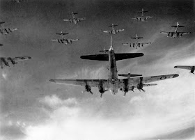 American B-17  bomb German cities