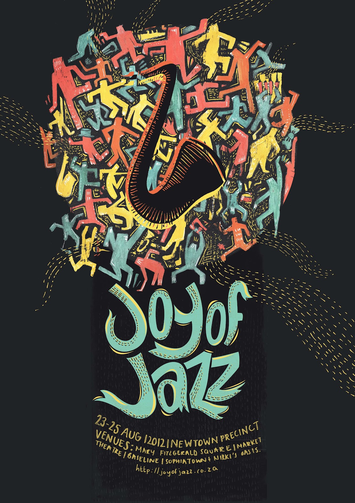 Hirschling JOY OF JAZZ FESTIVAL POSTER