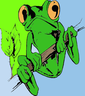 Frog Animal Coloring Pages For Kids