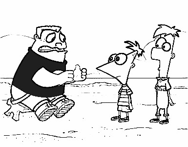 Phineas and Ferb coloring pages