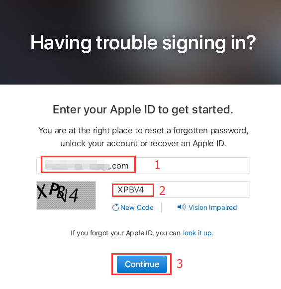 go to iforgot.apple.com and reset it