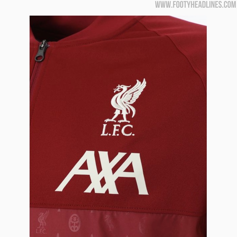 Liverpool 21-22 Training & Pre-Match Shirts + Anthem Jacket Released ...