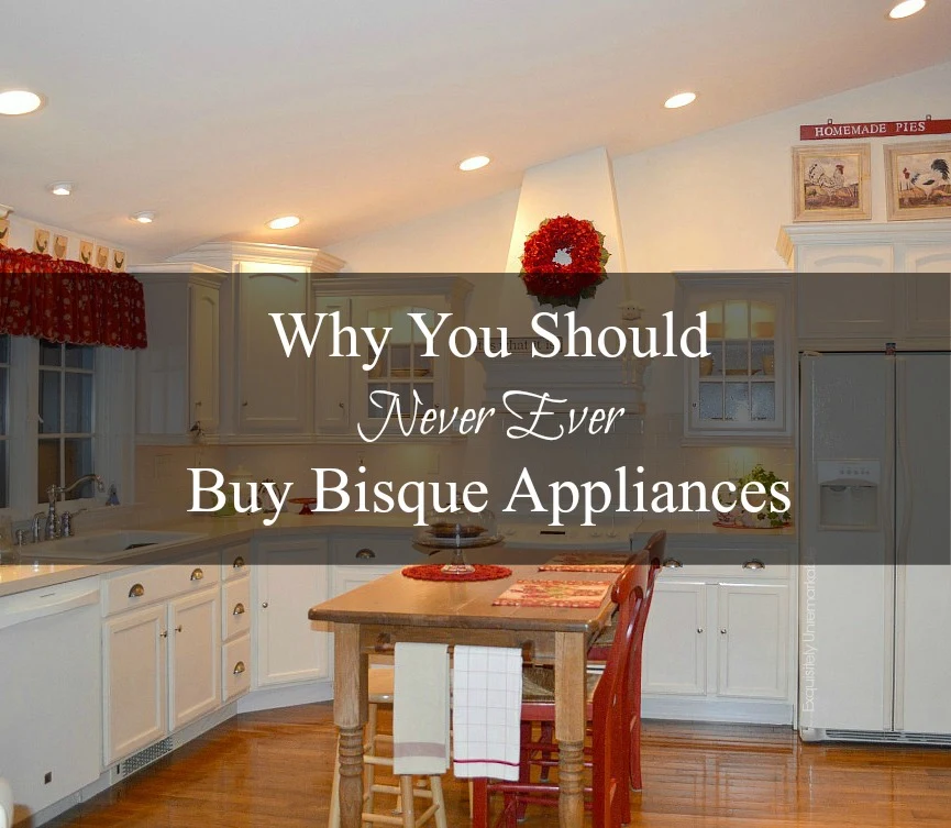 Bisque applicables are supposedly outdated and out of style