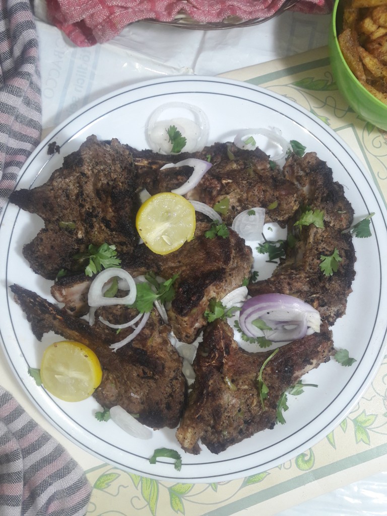 Grilled Mutton Chops Recipe Yummy Traditional