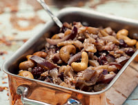 Antepasto Agridoce com Nozes e Castanhas Antepasto Agridoce com Nozes e Castanhas (vegana)