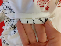 fold in half of the strip fold in half of the strip