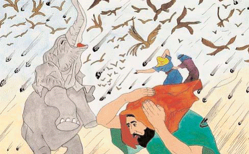 Rintihan Hambamu Al Aziz Maha Perkasa Burung Ababil