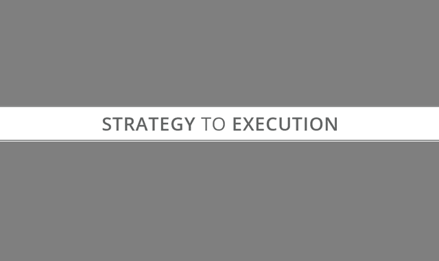 Strategy to Execution Lifecycle