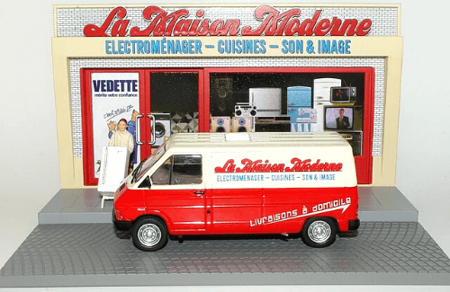 les plus beaux véhicules utilitaires, Renault Trafic Electroménager 1:43