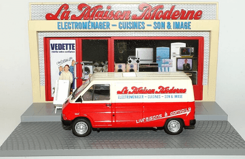 les plus beaux véhicules utilitaires, Renault Trafic Electroménager 1:43