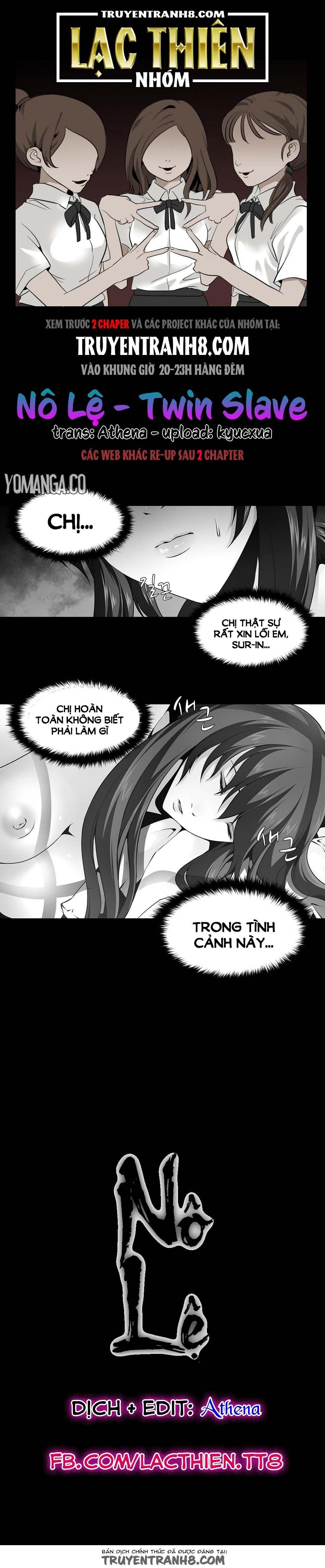 Đọc truyện hentai Twin Slave Full 19 Chap