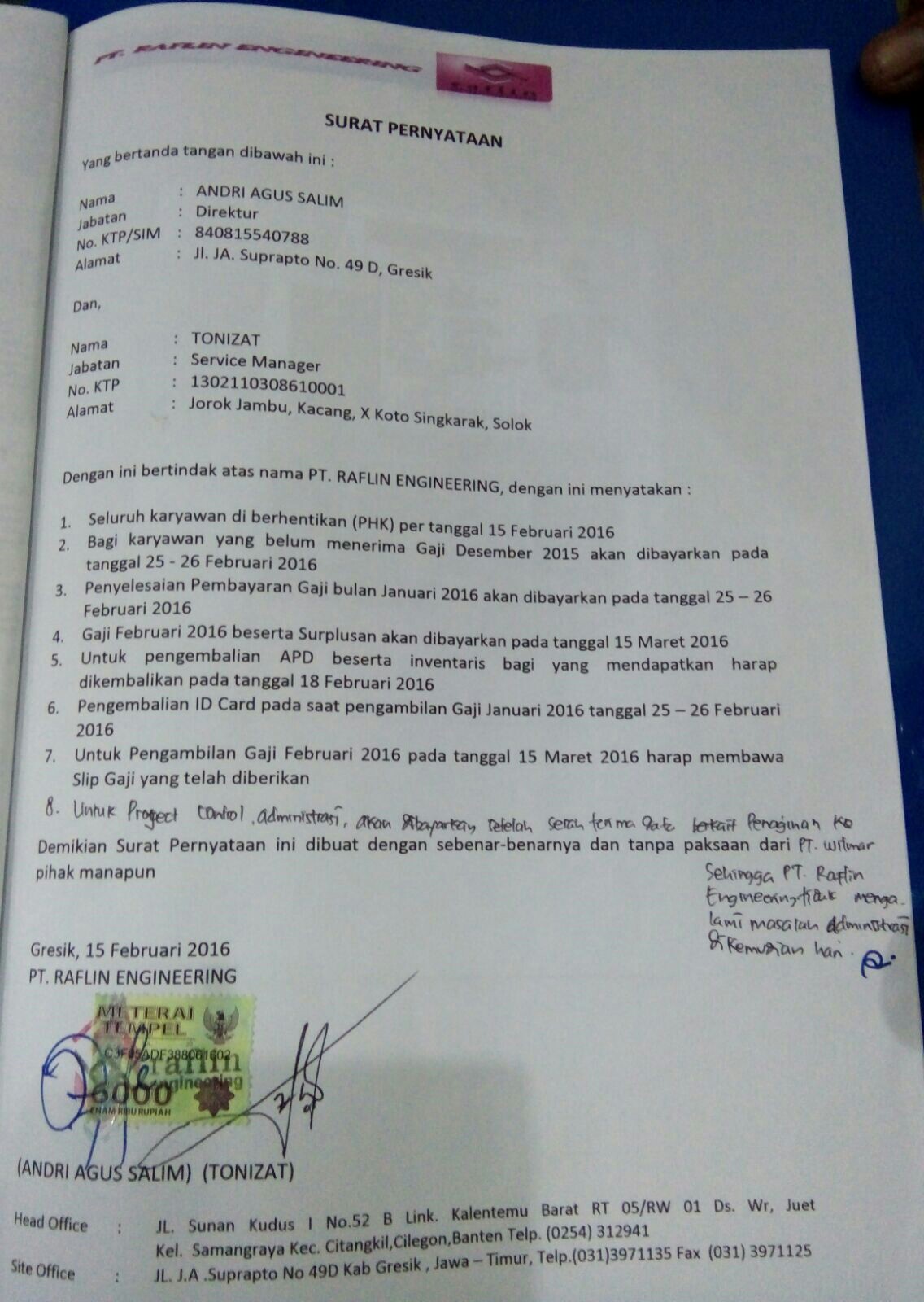 Gaji Karyawan Wilmar Cahunit Com