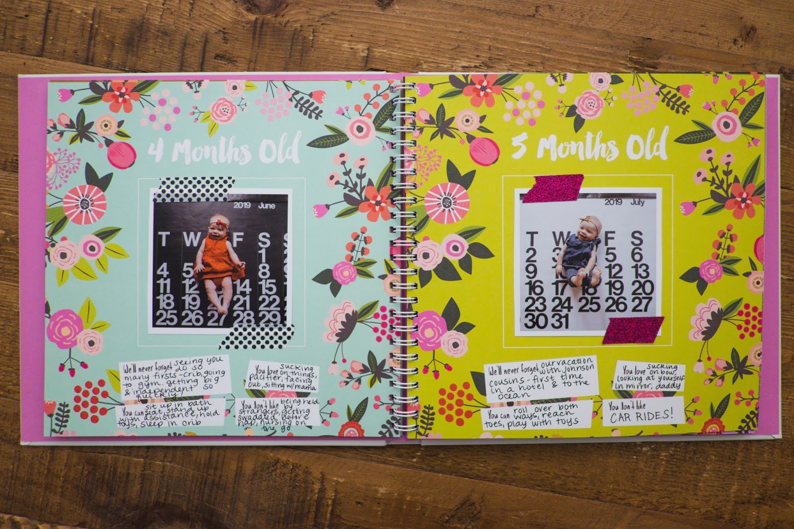 Domestic Fashionista Our Daughter's Lucy Darling Baby Book