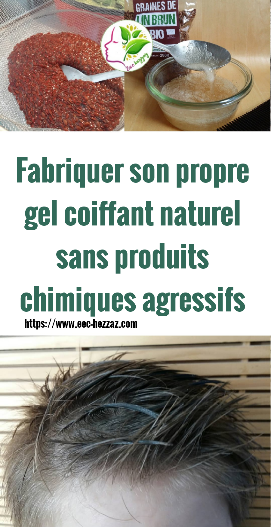 Fabriquer son propre gel coiffant naturel sans produits chimiques agressifs