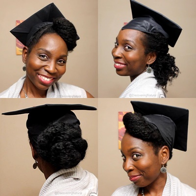 Discoveringnatural 3 Quick Graduation Hairstyles For Natural Hair