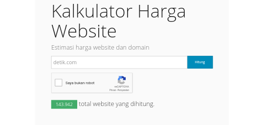 Cara Mengetahui Harga Website Atau Blog Yang Tepat