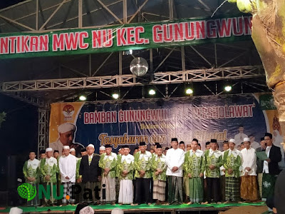 Pelantikan MWC NU Gunungwungkal