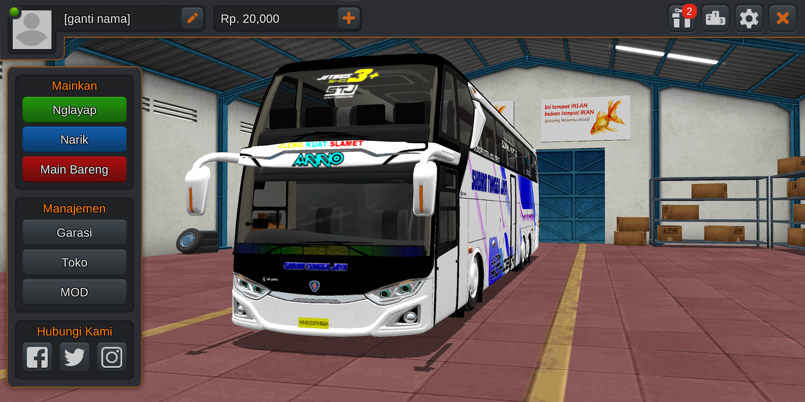 Mod Jetbus 3+ Ultra High Dan Jb3+ Uhd Facelift Md Creation Bussid ETS