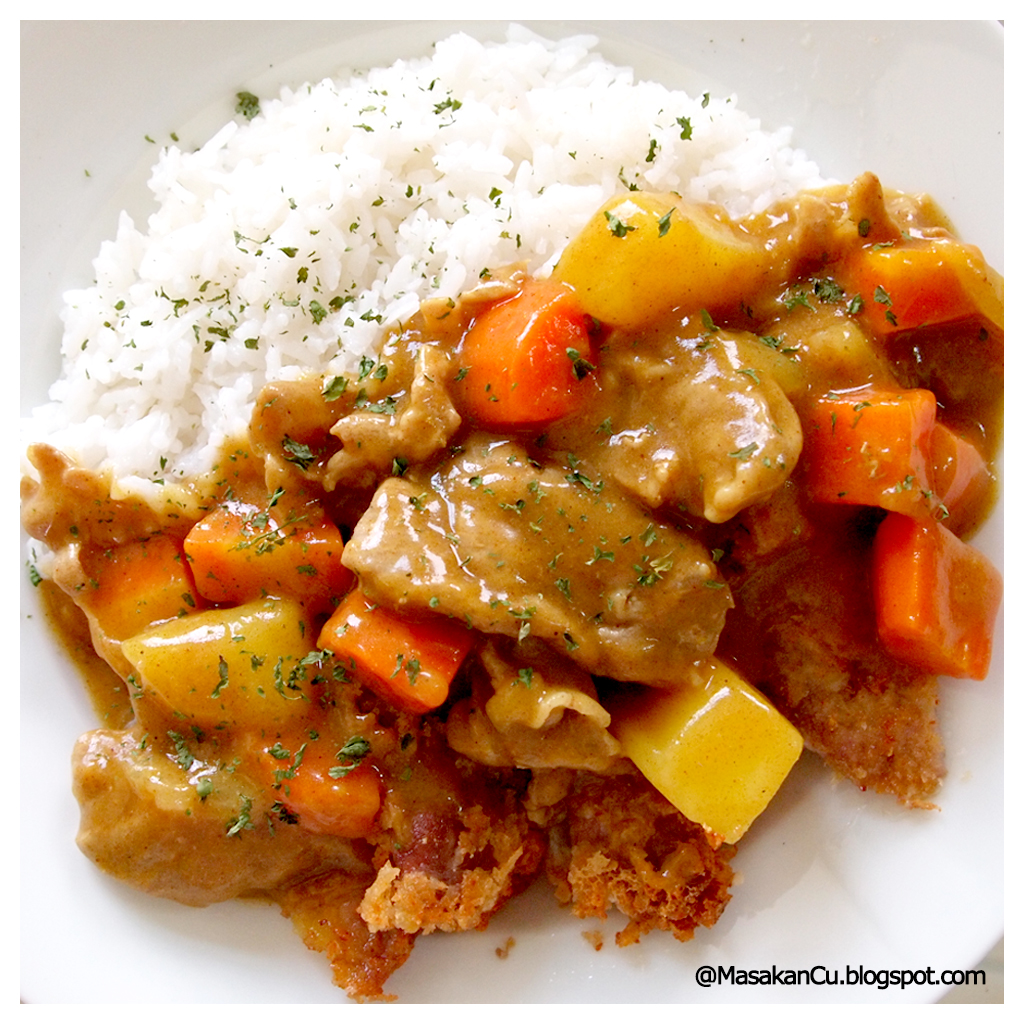 Pork Katsu Curry Rice Masakan Cu