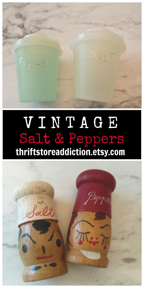 vintage salt and pepper shakers