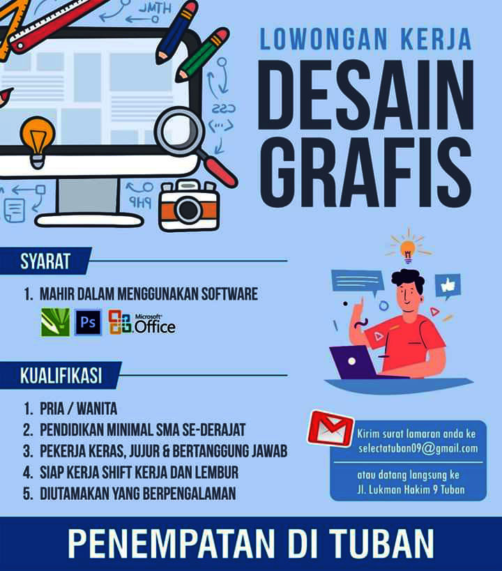 Selecta Tuban Buka Lowongan Ahli Desain Grafis Lowongan Kerja