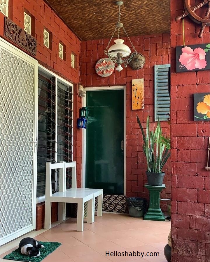 7 Contoh Desain Rumah dengan Batu Bata Merah Terbaru ~ HelloShabby.com