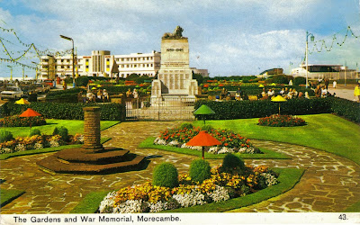 The Gardens and War memorial, Morecambe