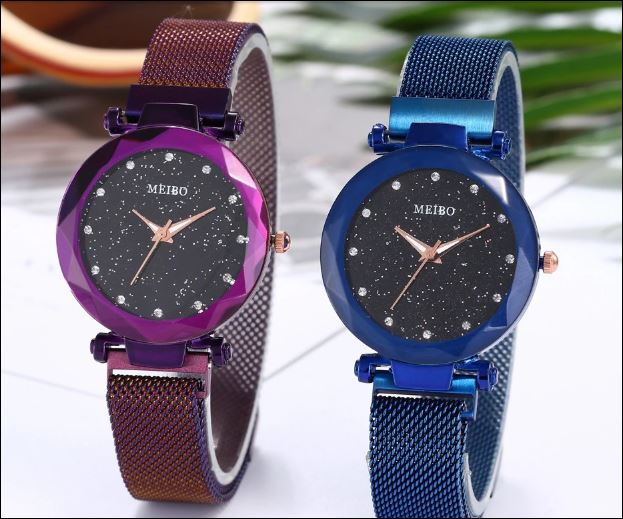 Band Fashion Luxury Crystal Dial Women Quartz Watch Banggood24
