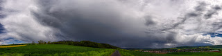 Wetterfotografie Regenfronten Weserbergland