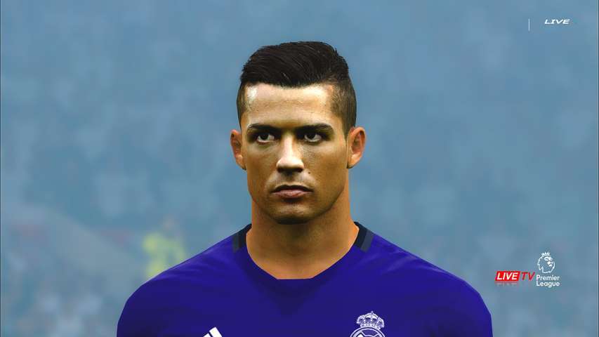 Cristiano Ronaldo Face (Real Madrid) - PES 2017 - PATCH ...