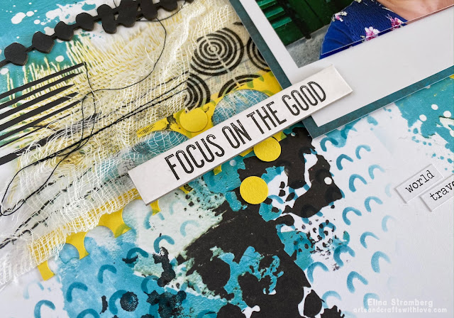 Scrapbooking layout: Focus on the good