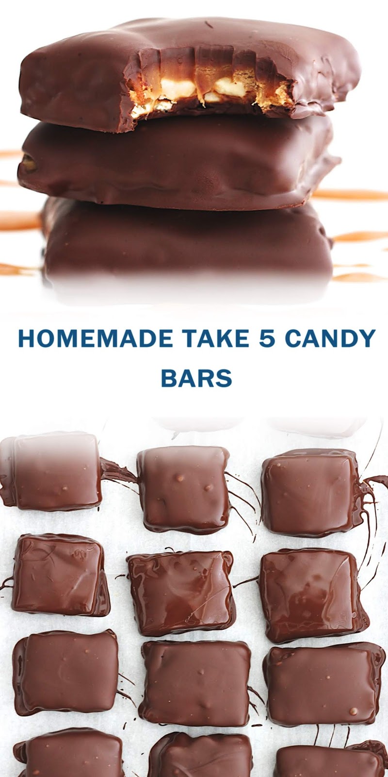 HOMEMADE TAKE 5 CANDY BARS 3 SECONDS