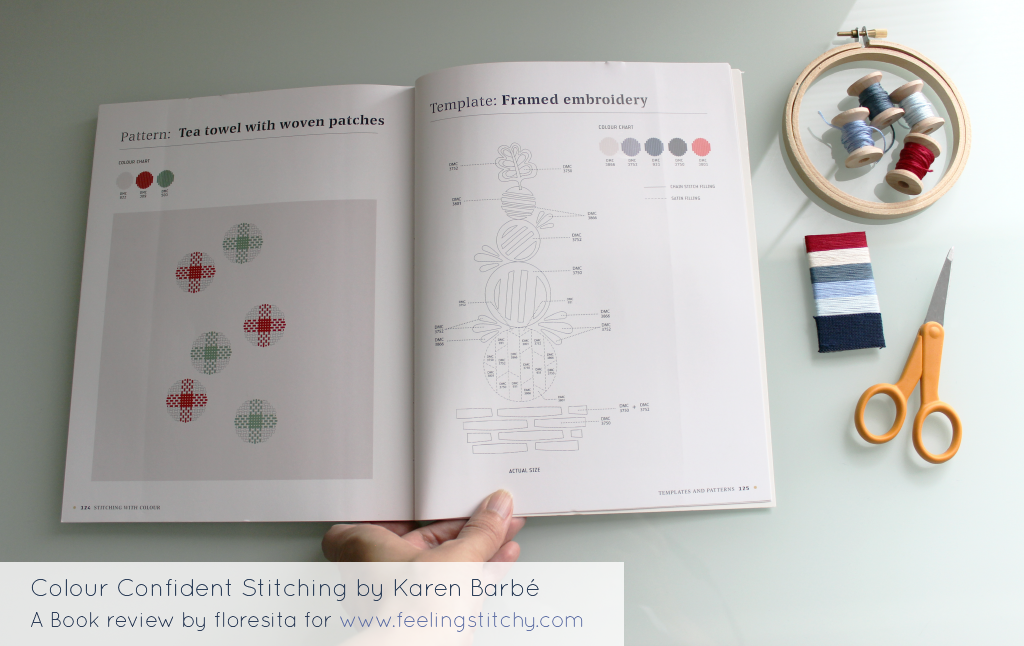 feeling stitchy: Review: Colour Confident Stitching by Karen Barbé