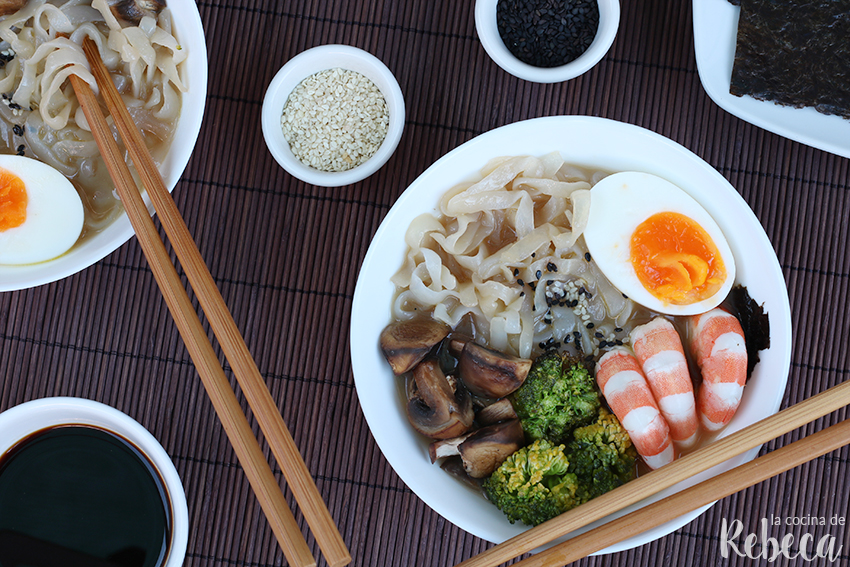 La cocina de Rebeca: Ramen casero fácil y rápido