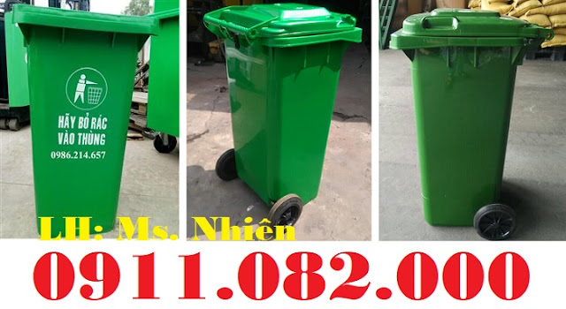 Bán thùng rác nhựa loại 120 lít giá rẻ tại vĩnh long, cần thơ- lh 0911.082.000 (Ảnh 1)