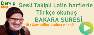 Bakara Suresi latin harflerle Türkçe okunuş Elif Laam Miim zalikel kitabu