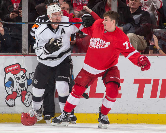 Red Wings Grinder Game 20 Red Wings vs. Kings 32 recap. Green