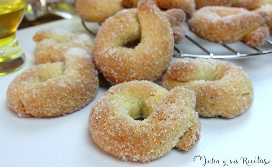 Rollitos de anís. Julia y sus recetas