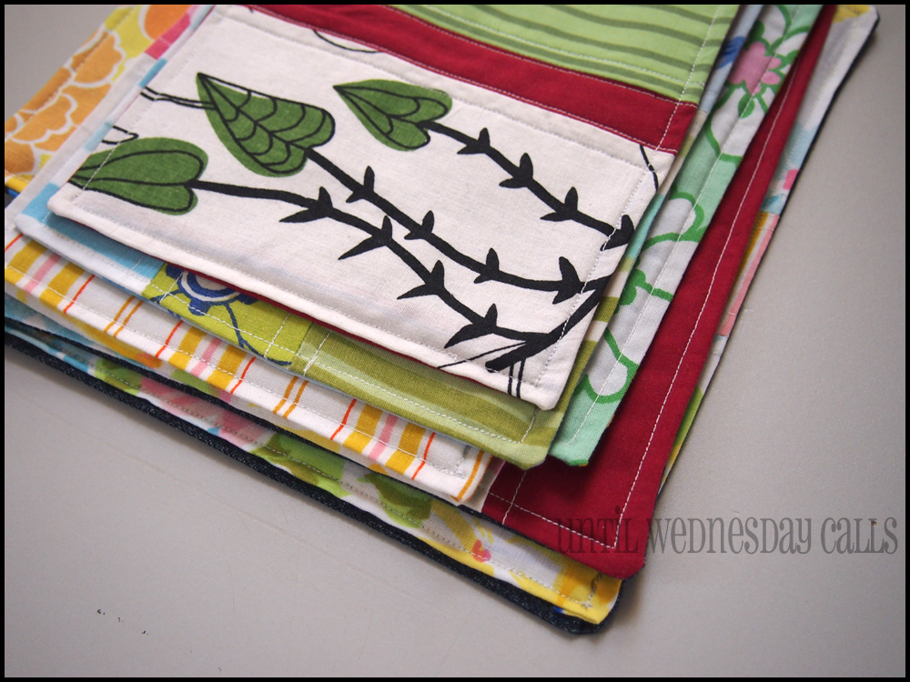 Until Wednesday Calls How To Patchwork Mug Rug