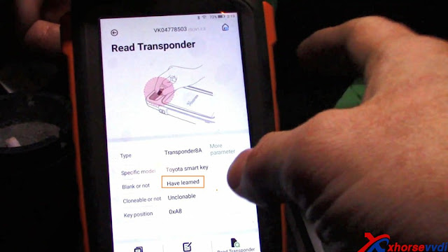 Xhorse VVDI Key Tool Max Unlock Toyota Smart Key 14