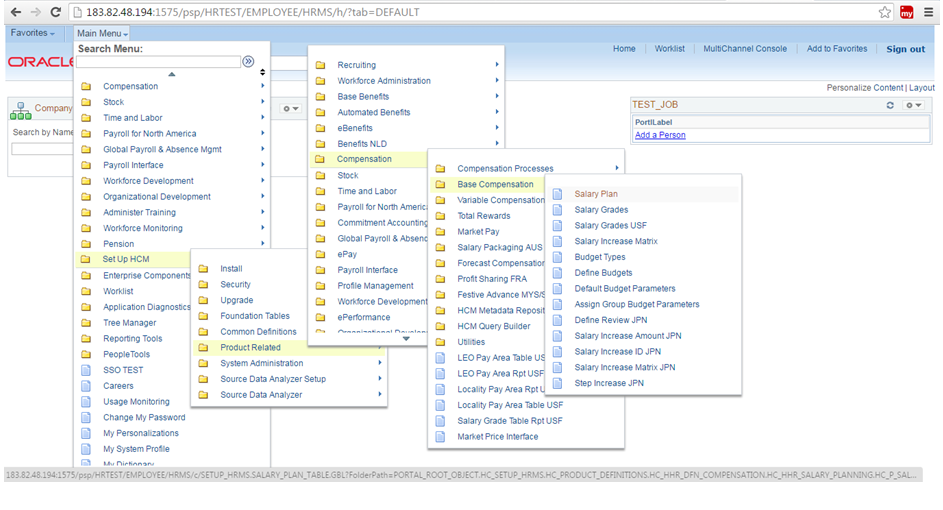 PeopleSoft Functional Concepts Peoplesoft HCM Core HR