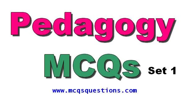 pedagogy mcqs instructional planning mcqs set 1