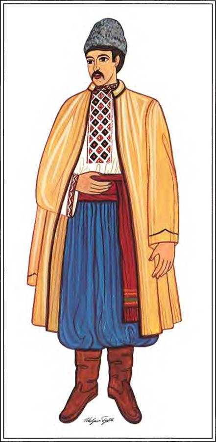 Народы украины в 17 веке. Национальная одежда украинцев в 17 веке. Нац костюм украинцев 17 века. Украинский народный костюм 17 века. Костюм украинца 17 век.